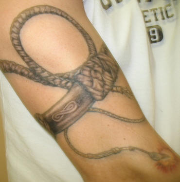 Hunter Arm Tattoo